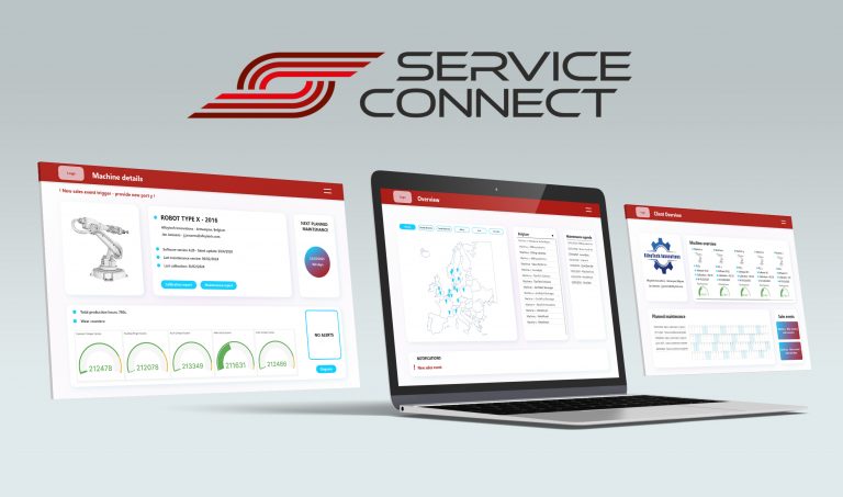 Reniver ServiceConnect UI mock-up